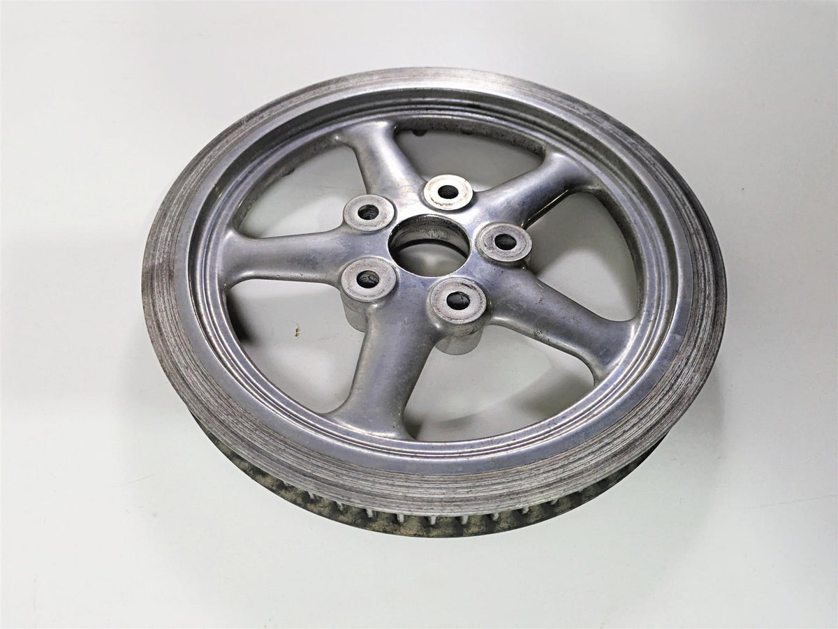 2008 Harley FXCWC Softail Rocker Rear Drive Belt Pulley 66T 1" 40585-08 {{ shop.shopifyCountryName }} - Mototech271