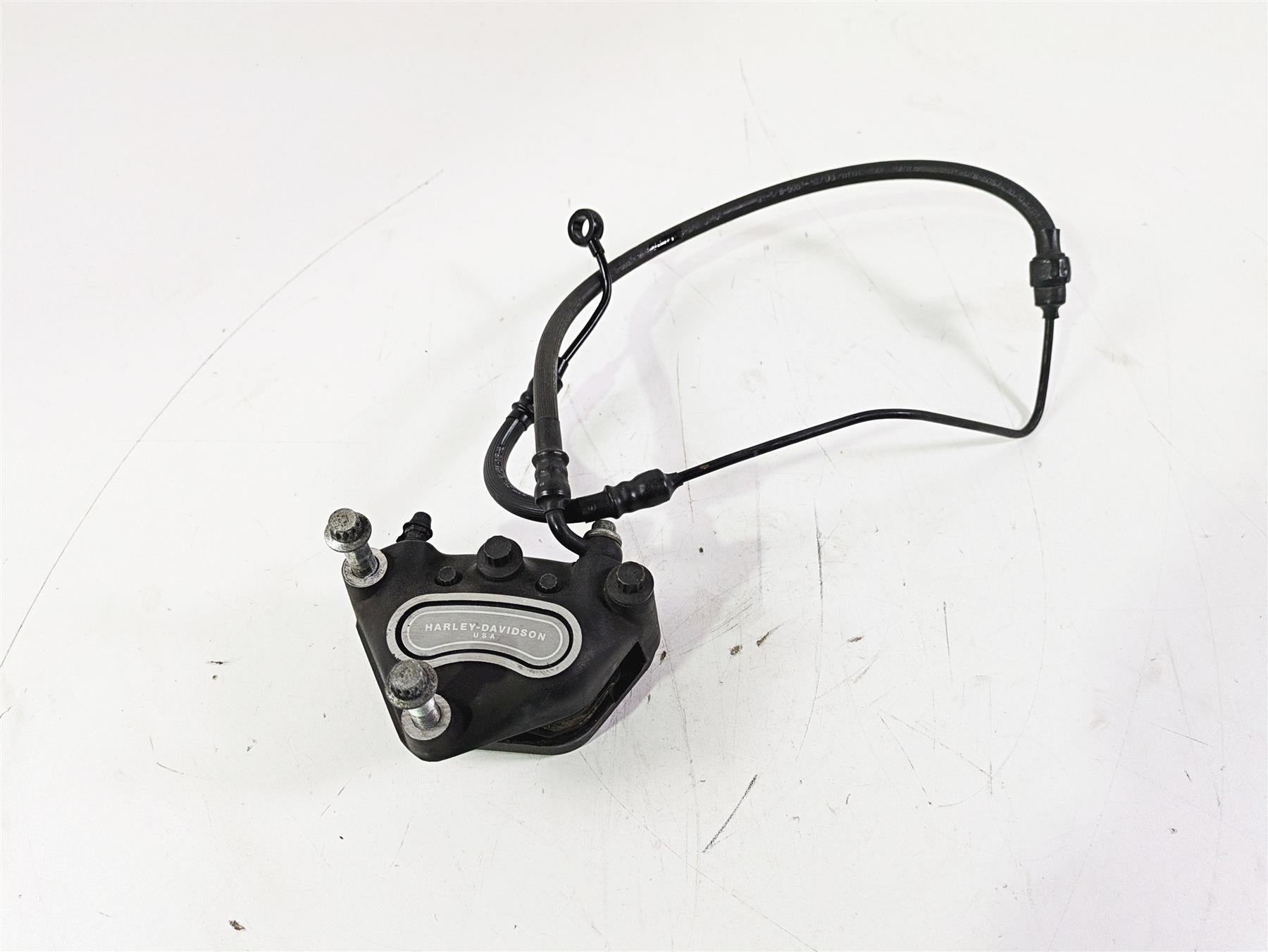 2002 Harley Dyna FXDL Low Rider Front Brake Caliper 44046-00D {{ shop.shopifyCountryName }} - Mototech271