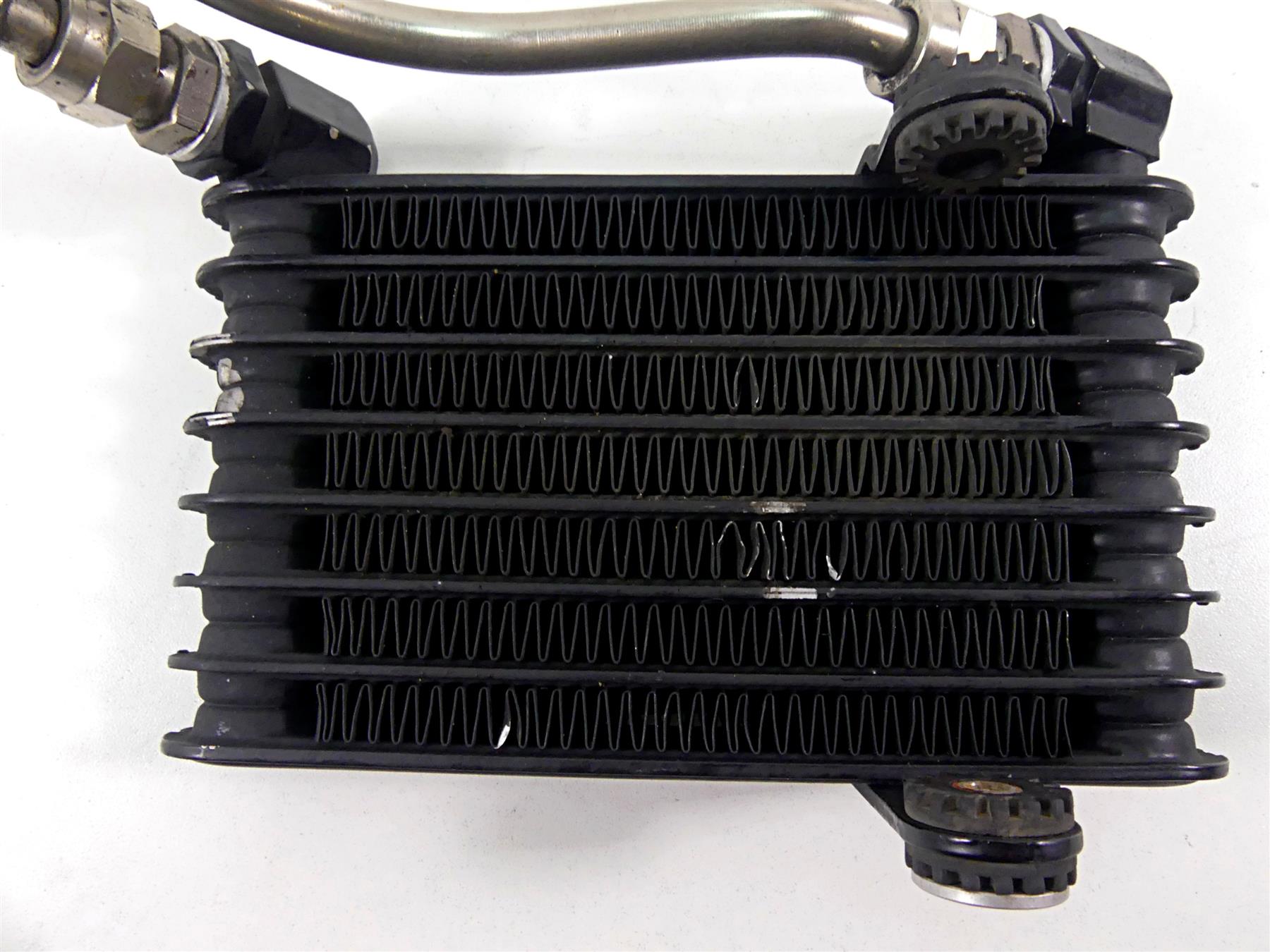 2012 Ducati Monster 1100 EVO Oil Cooler Radiator & Lines 54840791A {{ shop.shopifyCountryName }} - Mototech271