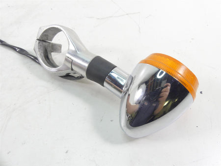 2003 Honda VTX1800R Front Blinker Turn Signal Lights & Clamp Set 33400-MBH-672 {{ shop.shopifyCountryName }} - Mototech271