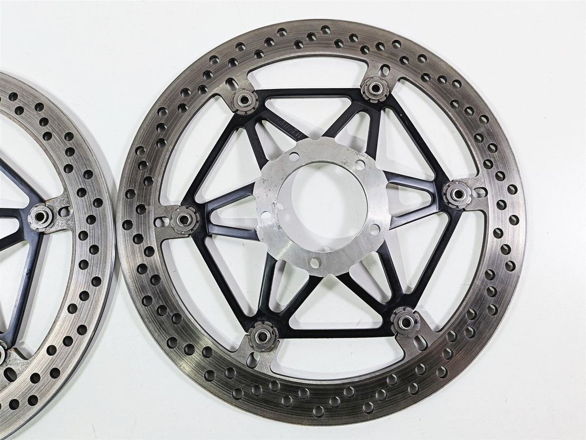 2017 Ducati Panigale 1299 Front Brake Rotor Disc Set 4.8mm 49240891A 49240901A-Mototech271