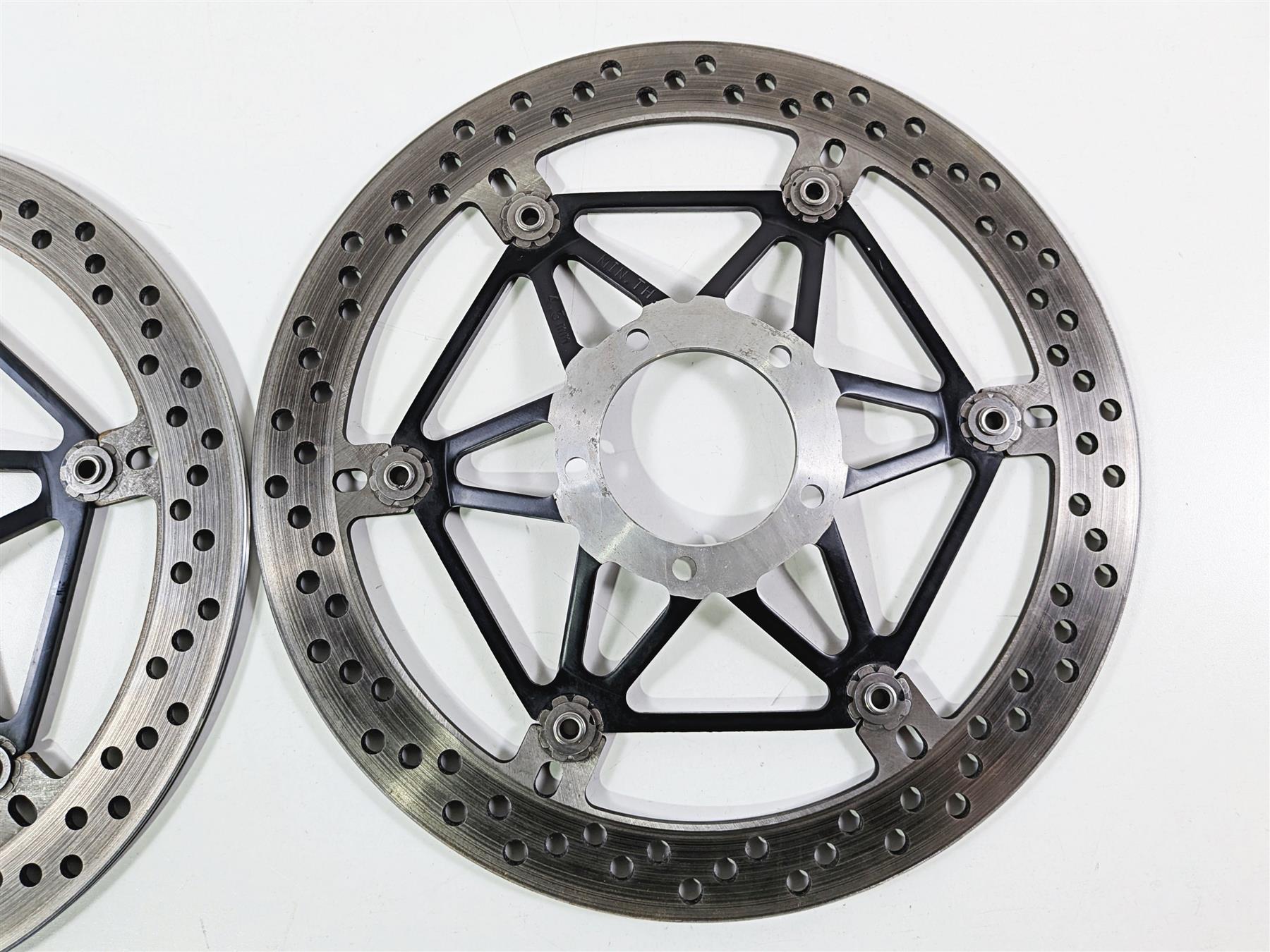 2017 Ducati Panigale 1299 Front Brake Rotor Disc Set 4.8mm 49240891A 49240901A-Mototech271