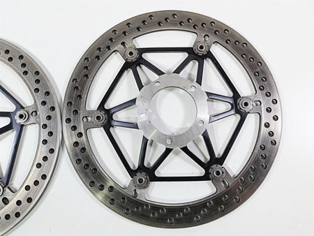 2017 Ducati Panigale 1299 Front Brake Rotor Disc Set 4.8mm 49240891A 49240901A-Mototech271