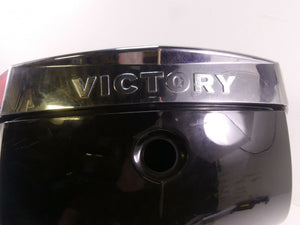 2010 Victory Vision Tour Rear Trunk Top Case Tour Pack Backrest + Mount 1016281 | Mototech271