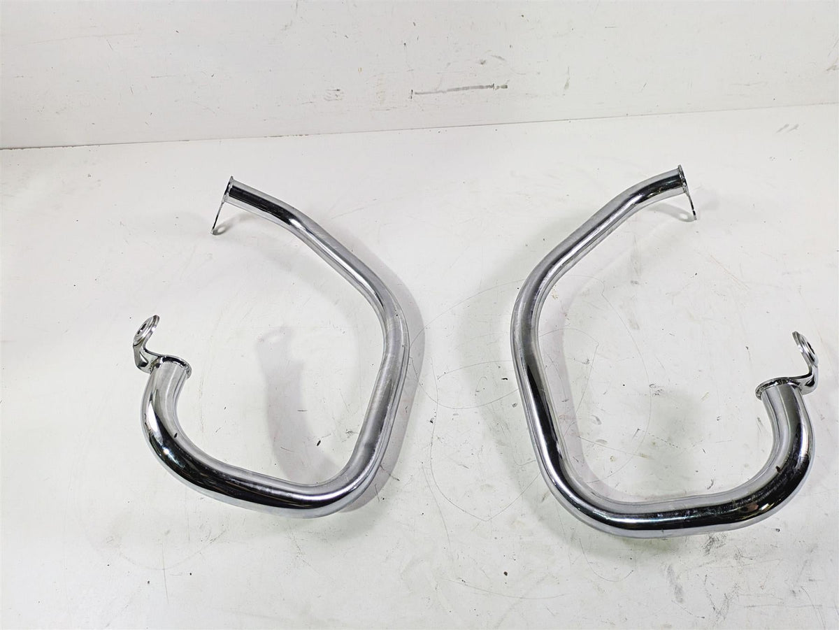 2006 Triumph Rocket 3 Left Right Chrome Crash Bar Set A9758099 {{ shop.shopifyCountryName }} - Mototech271