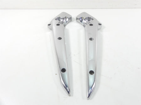 2003 Honda VTX1300 S Rear Chrome Fender Frame Struts Braces Set 77330-MCV-000 {{ shop.shopifyCountryName }} - Mototech271