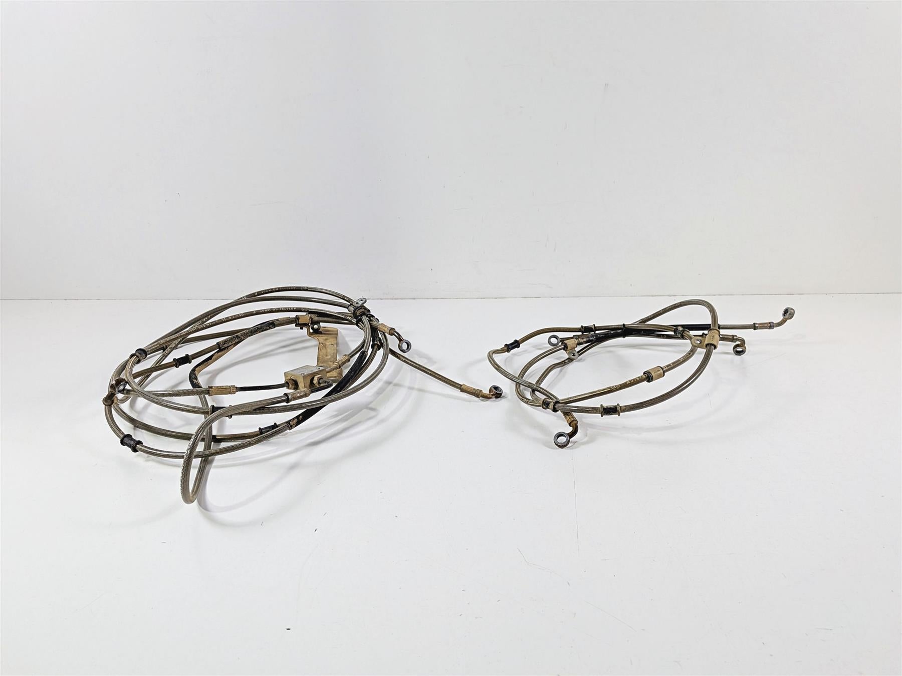 2019 Polaris RZR XP Turbo S Dynamics Front Rear Brake Line Set 1913310 1913311-Mototech271