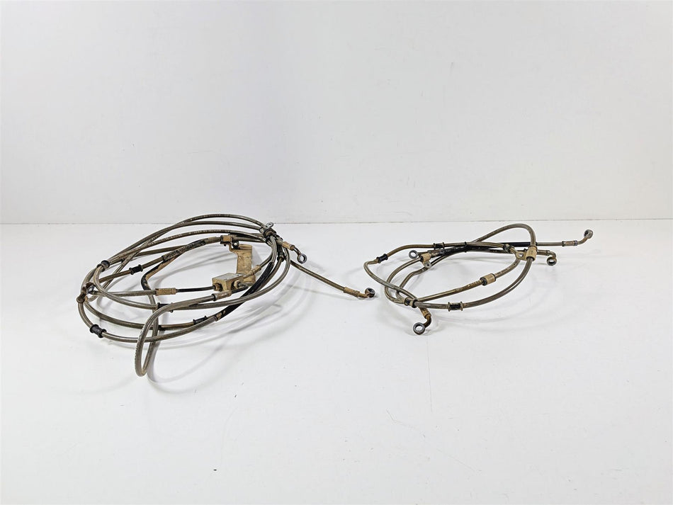 2019 Polaris RZR XP Turbo S Dynamics Front Rear Brake Line Set 1913310 1913311-Mototech271