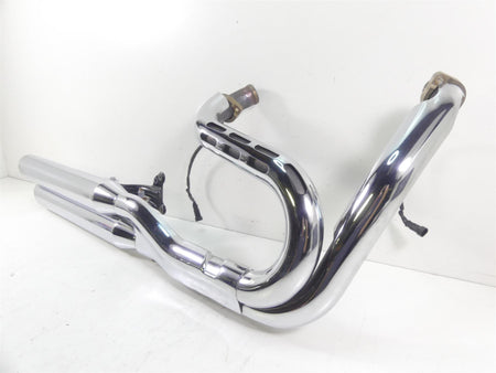2009 Harley FXDF Dyna Fat Bob Oem Exhaust Header Muffler System 64984-08A {{ shop.shopifyCountryName }} - Mototech271