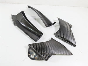 2008 Aprilia RSVR 1000 Factory Upper Fairing Carbon Infill Cover Set 8178754