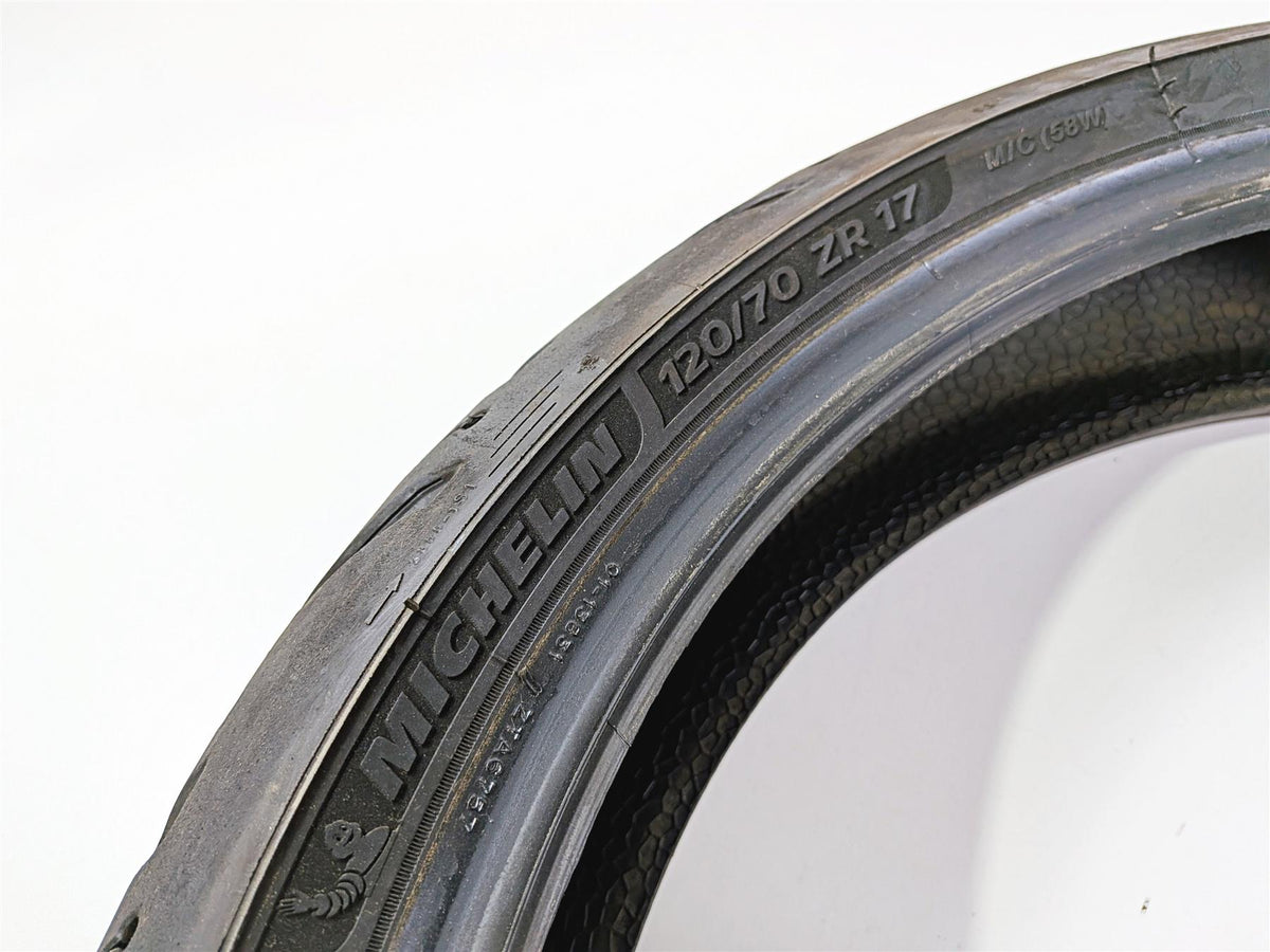 Used Front Motorcycle Tire Michelin Road 6 GT 2CT+ 120/70R17 26276 {{ shop.shopifyCountryName }} - Mototech271