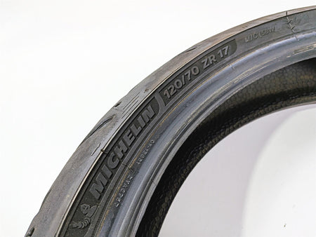 Used Front Motorcycle Tire Michelin Road 6 GT 2CT+ 120/70R17 26276 {{ shop.shopifyCountryName }} - Mototech271