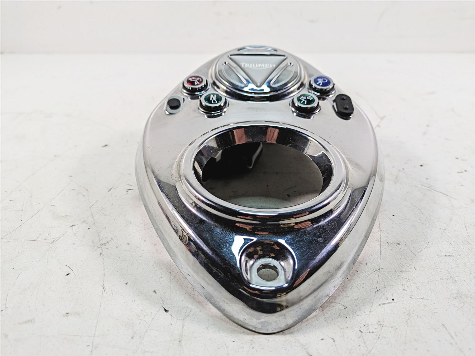 2011 Triumph America Fuel Tank Dash Cover & Instrument Lights T2400802 {{ shop.shopifyCountryName }} - Mototech271