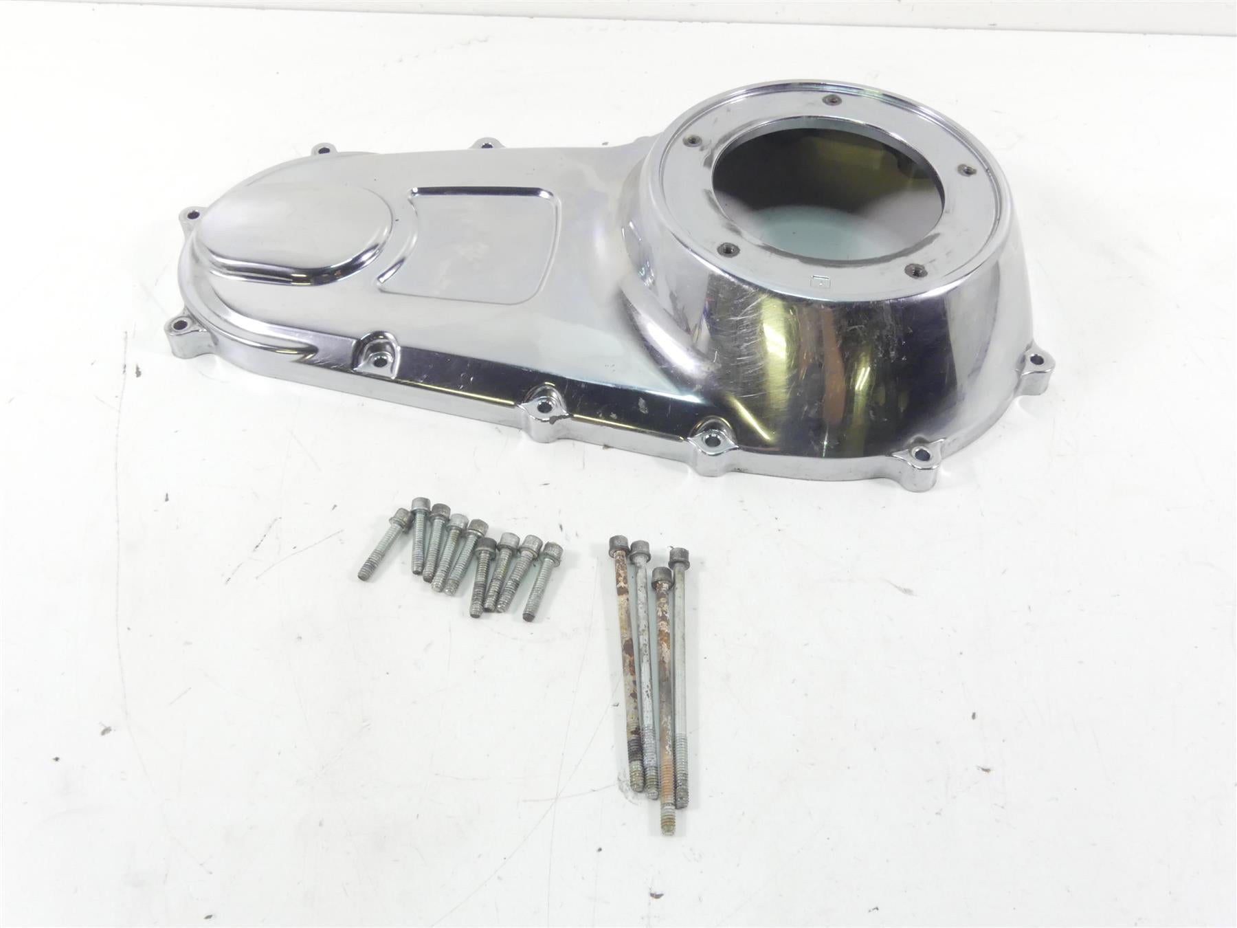 2007 Harley FLHTCU SE2 CVO Electra Glide Outer Primary Clutch Cover 60686-07 {{ shop.shopifyCountryName }} - Mototech271
