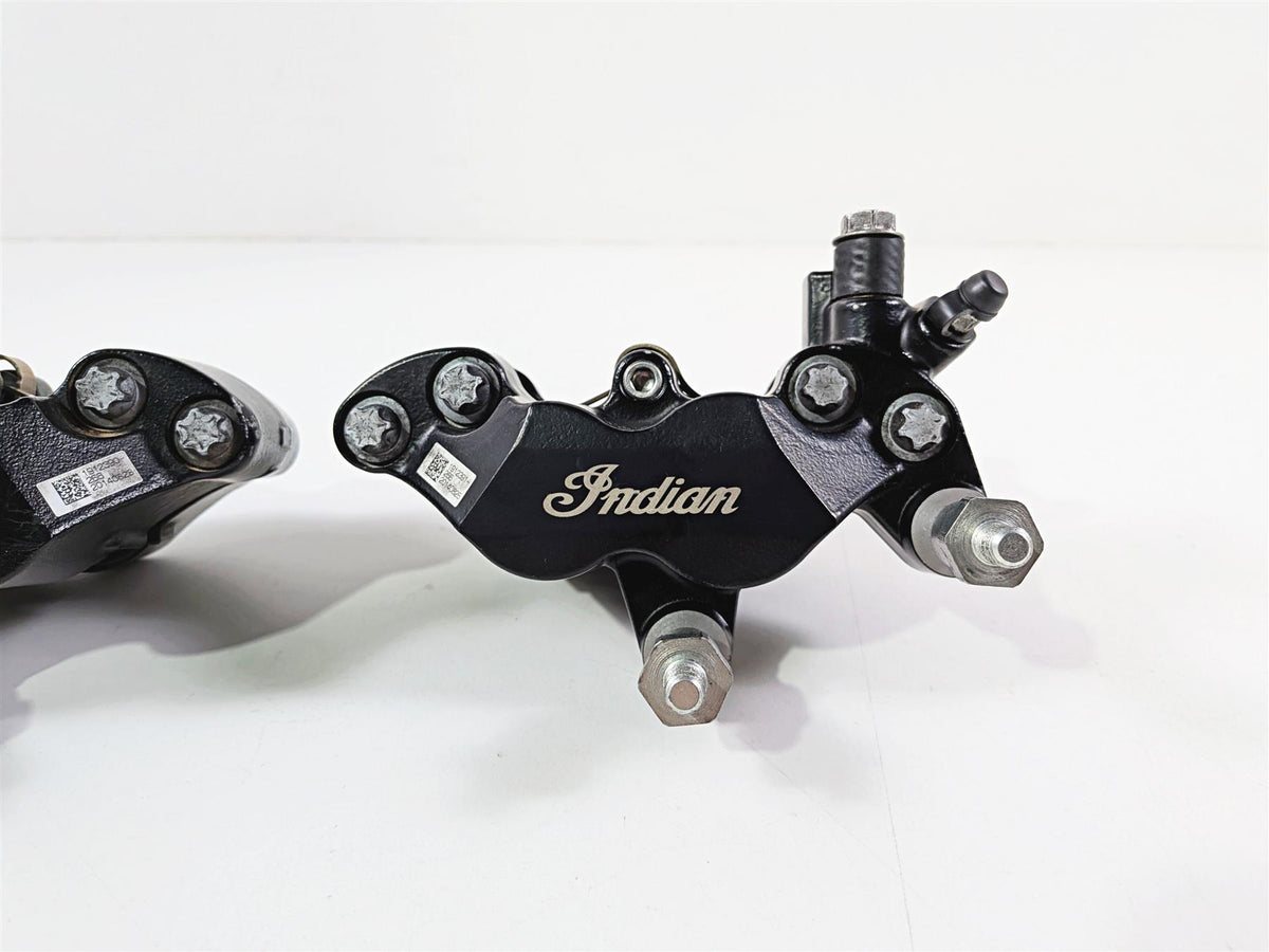 2015 Indian Chieftain Nissin Front Abs Brake Caliper Set - Read 1912390 1912391-Mototech271