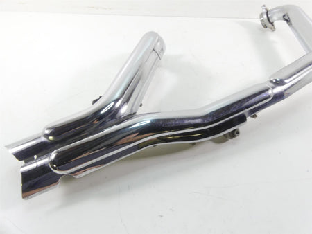 2007 Yamaha XVS1300 V-Star Exhaust Pipe Header Chrome Cover Set 3D8-14610-00-00 {{ shop.shopifyCountryName }} - Mototech271