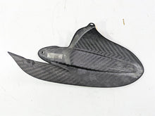 Load image into Gallery viewer, 2009 Ducati Monster 1100 S Rear Carbon Fiber Fender Mud Flap 96995109B
