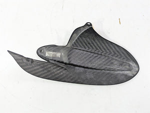2009 Ducati Monster 1100 S Rear Carbon Fiber Fender Mud Flap 96995109B