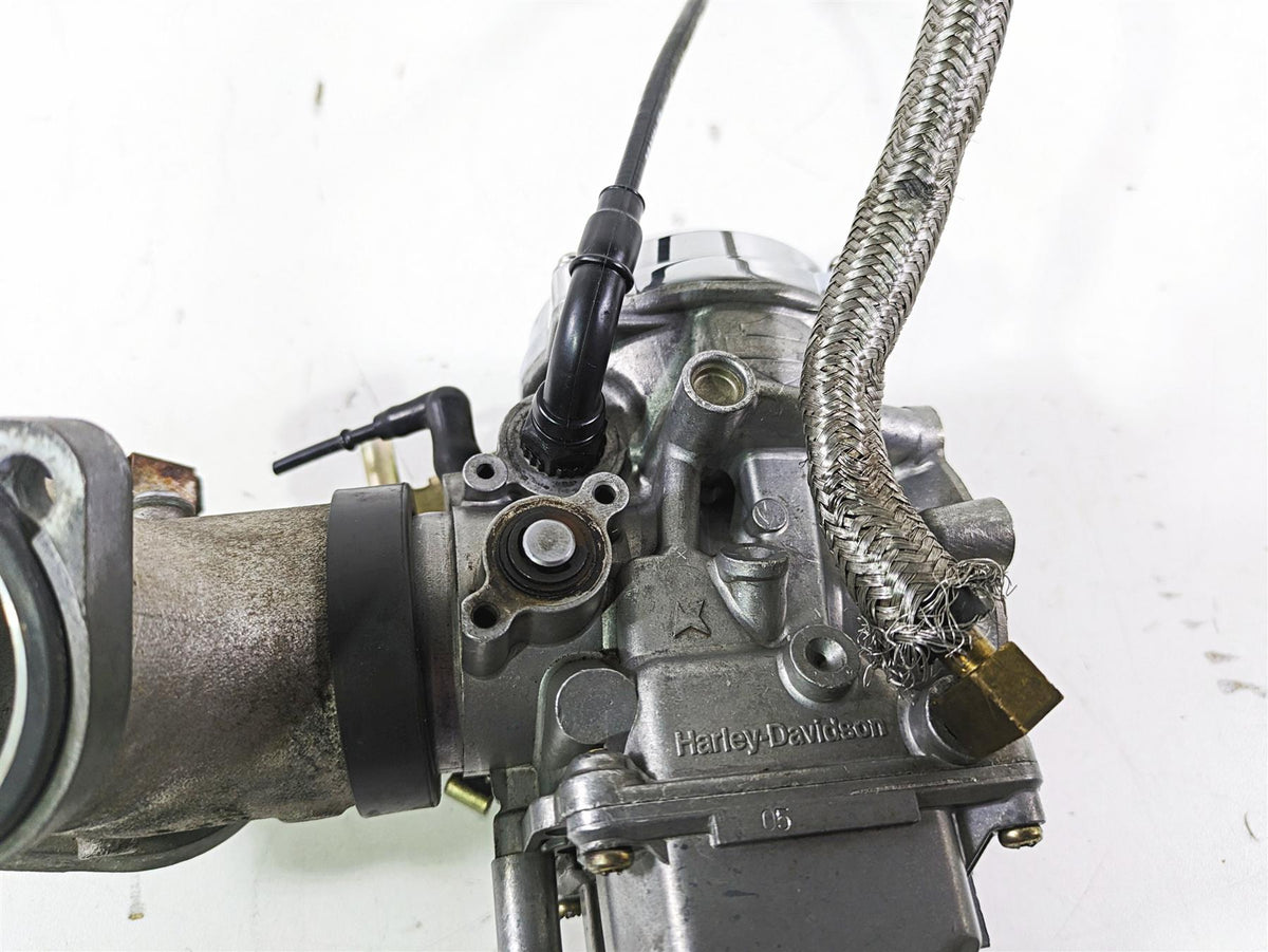 2003 Harley Dyna FXDL Low Rider 100TH Carburetor Carb & Intake 27421-99C {{ shop.shopifyCountryName }} - Mototech271
