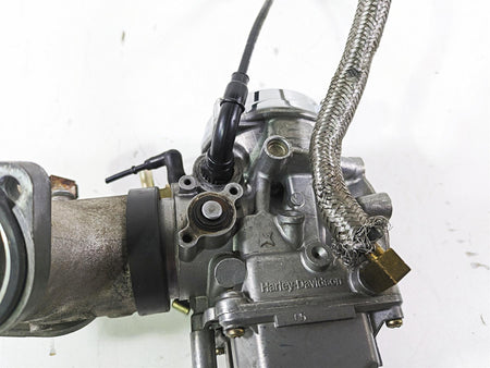2003 Harley Dyna FXDL Low Rider 100TH Carburetor Carb & Intake 27421-99C {{ shop.shopifyCountryName }} - Mototech271