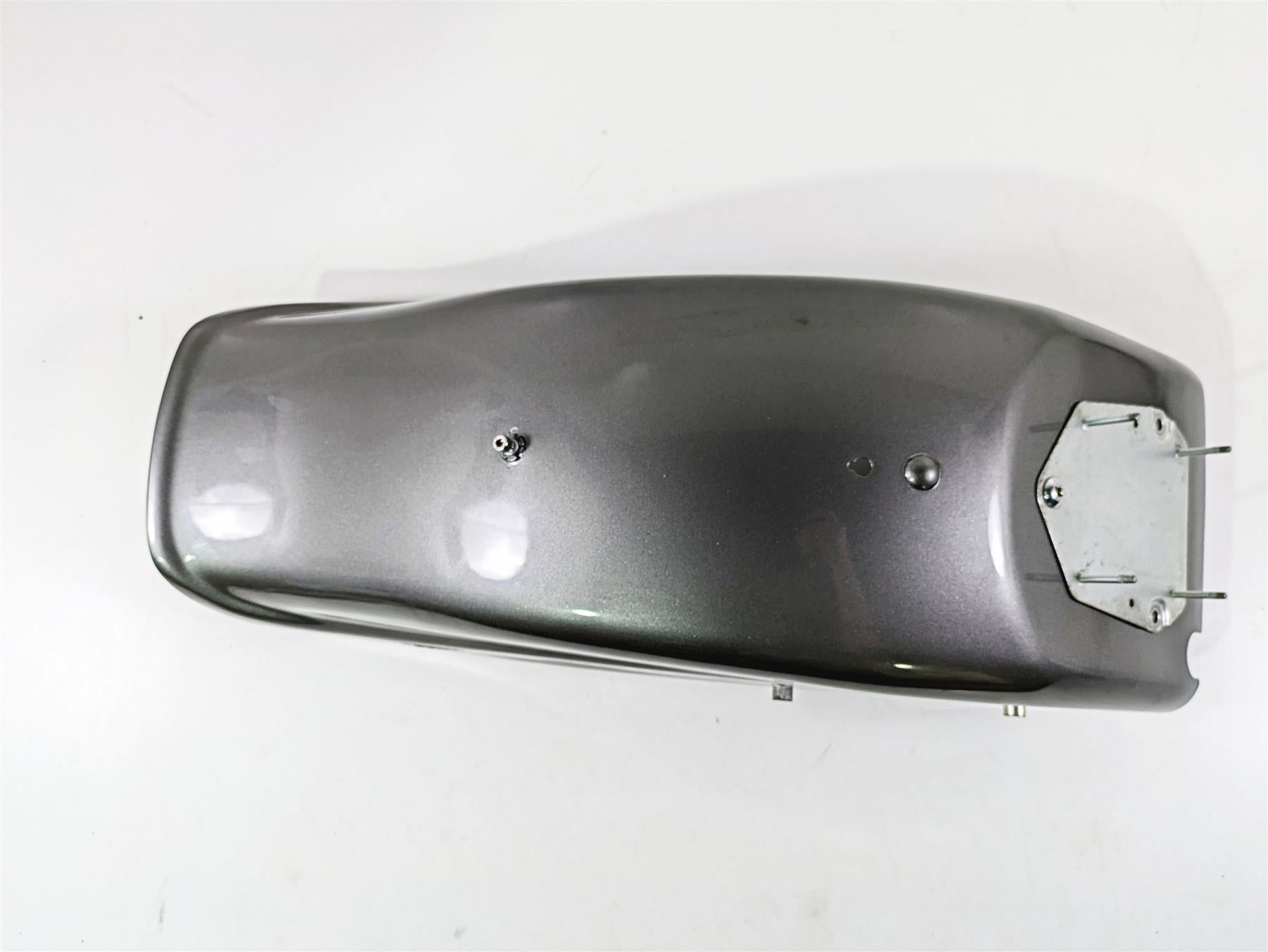 2009 Harley FLSTSB Cross Bones Rear Fender Custom Silver Paint - Read 59914-06 {{ shop.shopifyCountryName }} - Mototech271