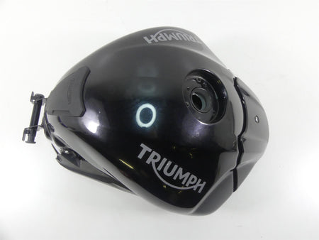 2015 Triumph 1050 Speed Triple R Phantom Black Fuel Tank & Cover T2405211 {{ shop.shopifyCountryName }} - Mototech271