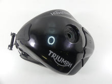 Load image into Gallery viewer, 2015 Triumph 1050 Speed Triple R Phantom Black Fuel Tank &amp; Cover T2405211
