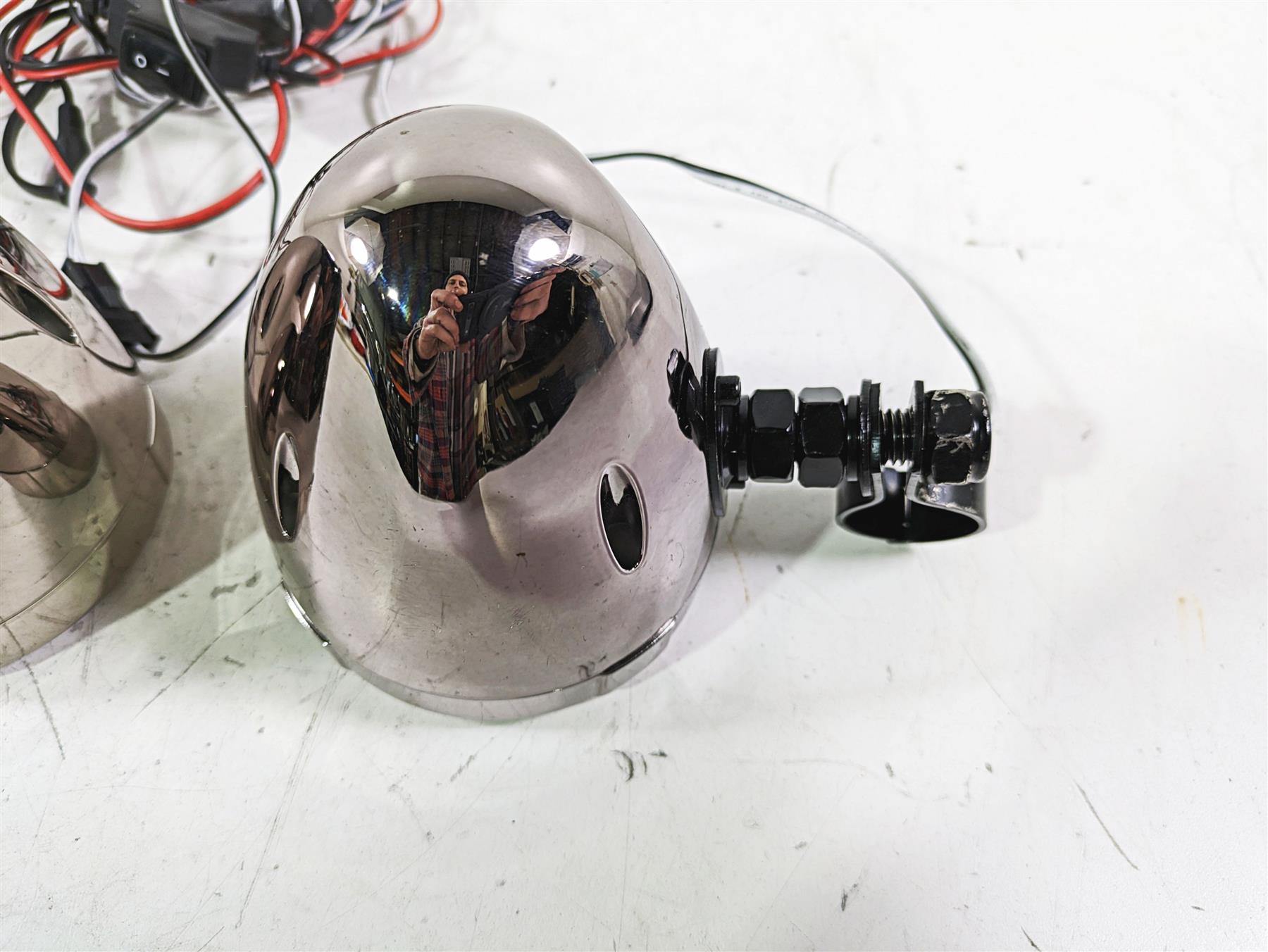 2002 Honda VTX1800 Retro Front Handlebar Speaker Set {{ shop.shopifyCountryName }} - Mototech271