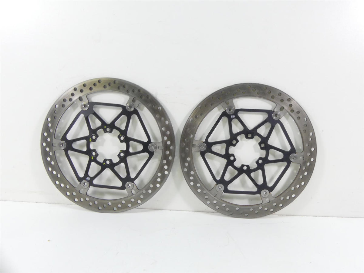 2019 Aprilia Tuono V4 RR Factory Front Brake Rotor Disc Set 2B001135 2B001136 {{ shop.shopifyCountryName }} - Mototech271