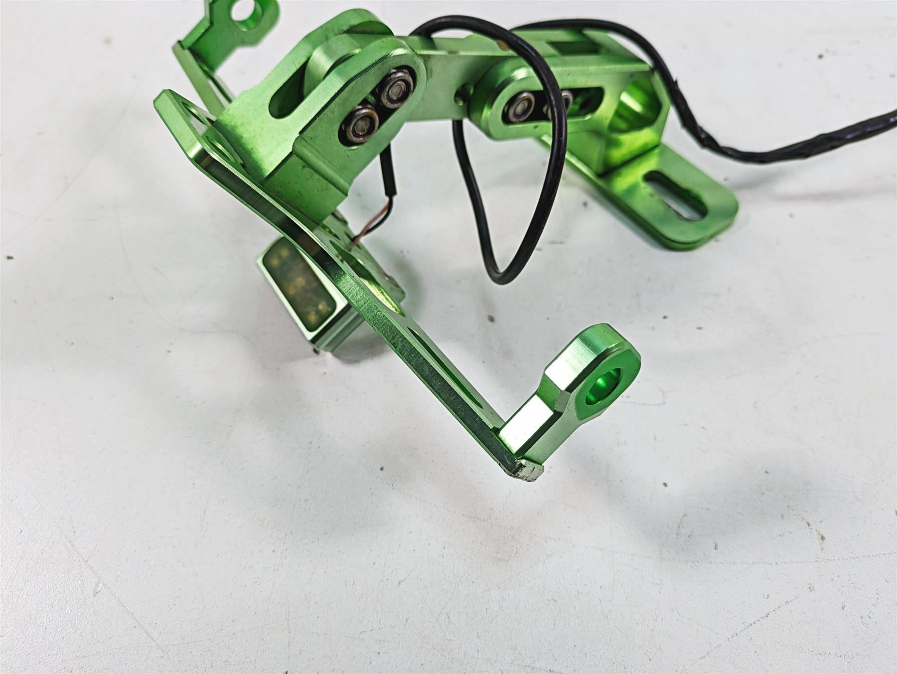 2016 Kawasaki Ninja EX300 Aftermarket Fender Eliminator Rear Plate Holder -Read {{ shop.shopifyCountryName }} - Mototech271