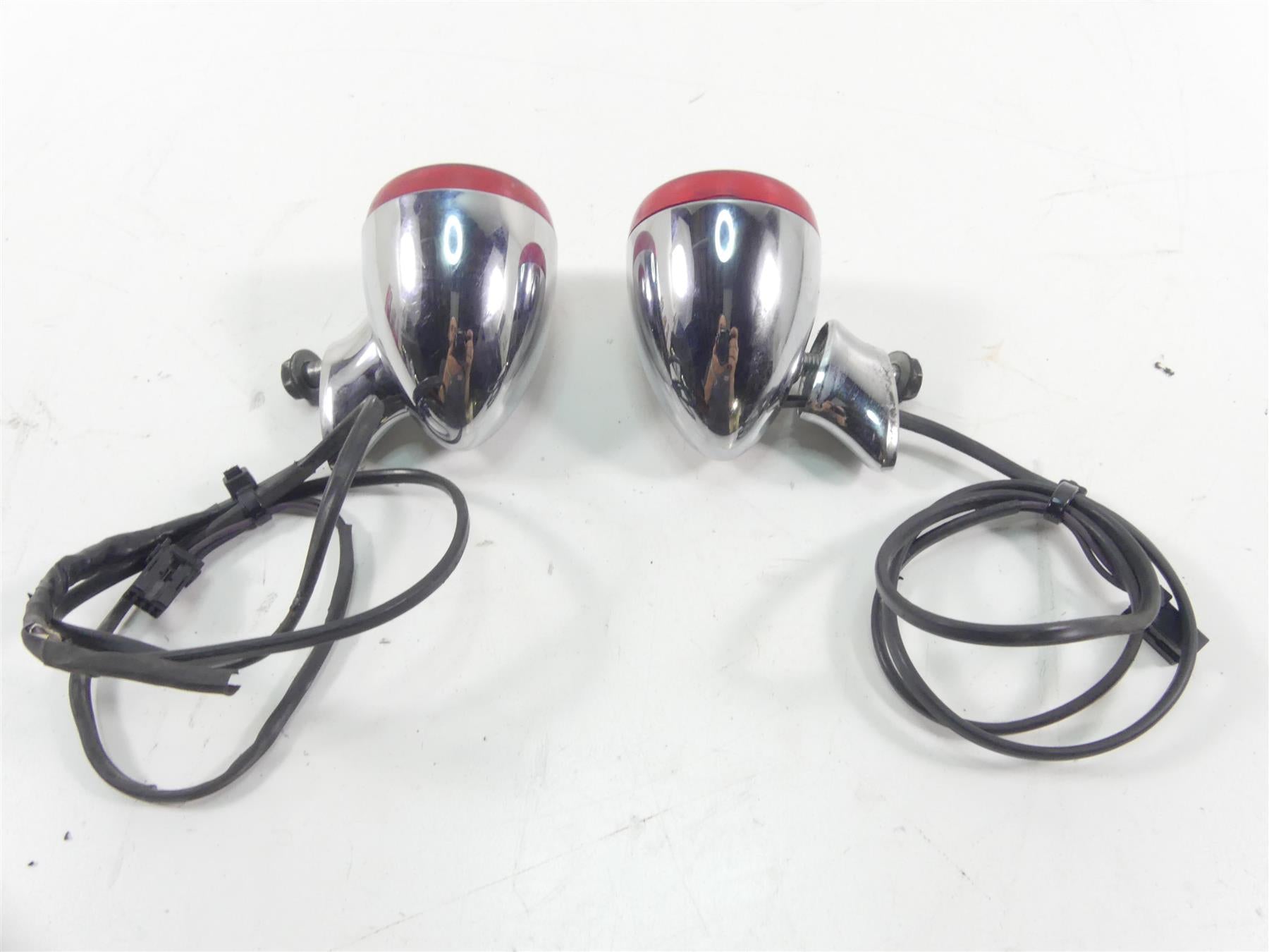 2014 Harley FXDF Dyna Fat Bob Rear Blinker Turn Signal Set - Read 68978-00 {{ shop.shopifyCountryName }} - Mototech271