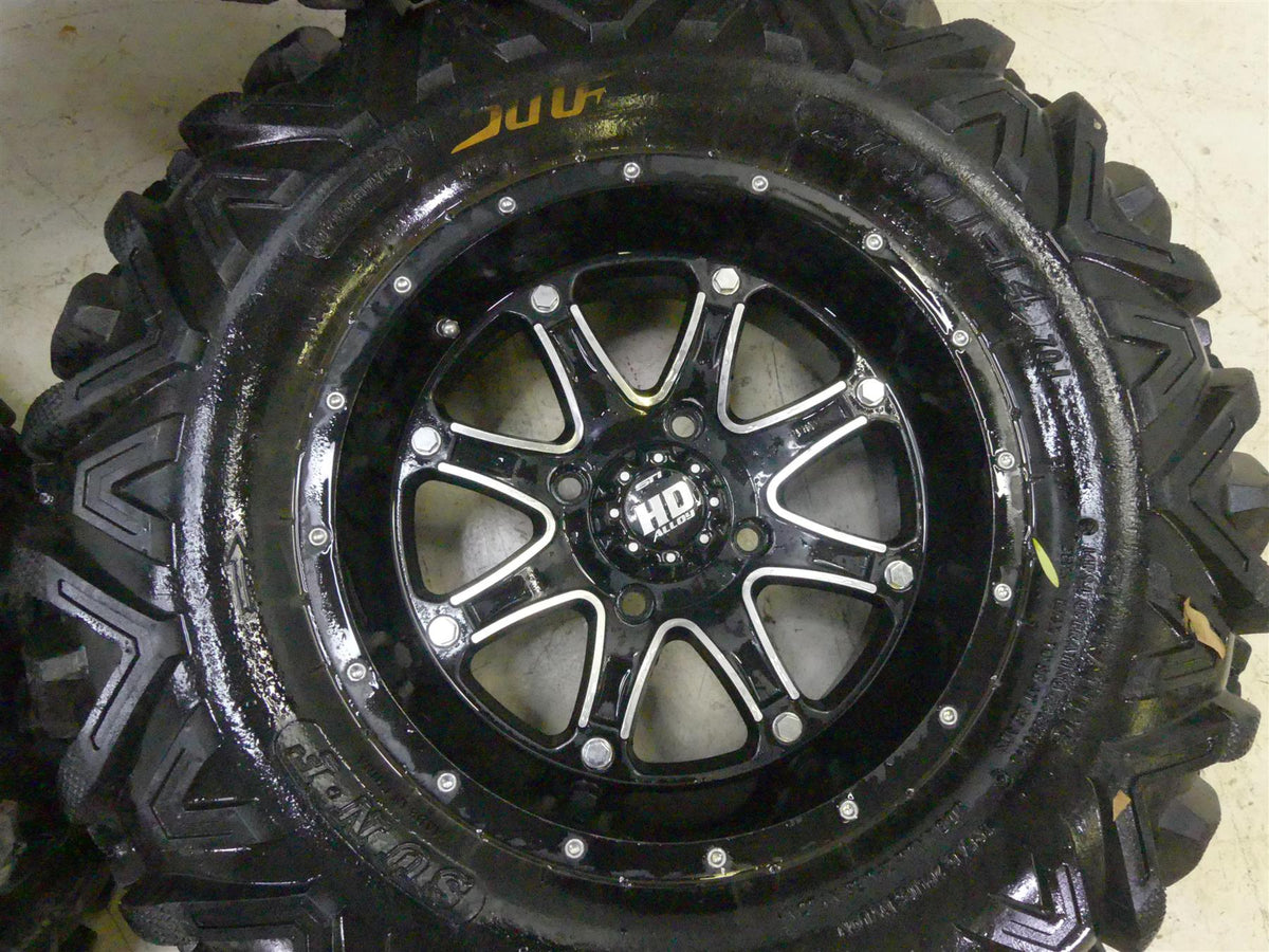 2015 Arctic Wild Cat 700 Sport LTD STI HD Alloy 14x7 Wheel Tire Set SH939 A033 {{ shop.shopifyCountryName }} - Mototech271