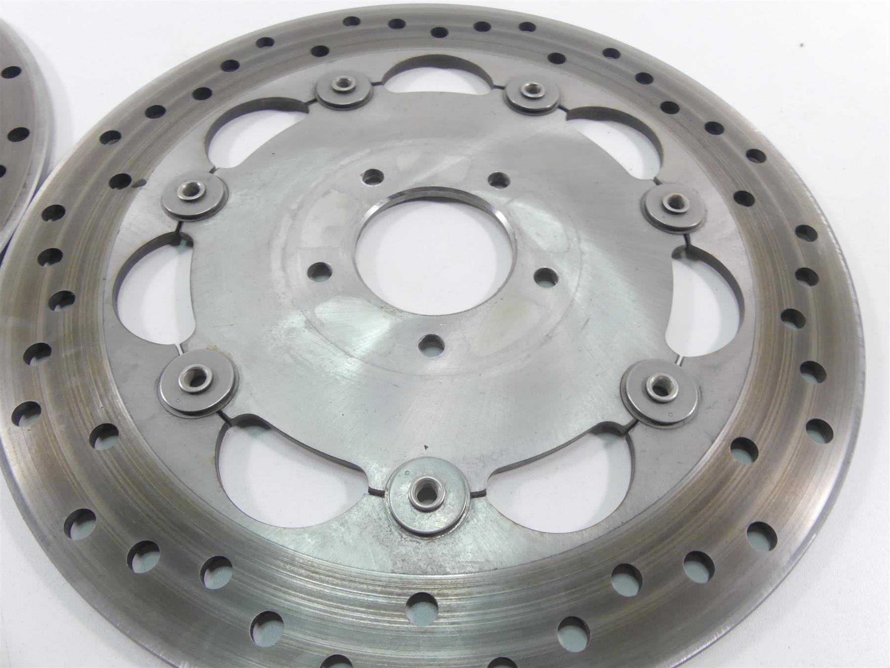 2010 Harley FXDF Dyna Fat Bob Front Brake Rotor Disc Set 42040-06 {{ shop.shopifyCountryName }} - Mototech271