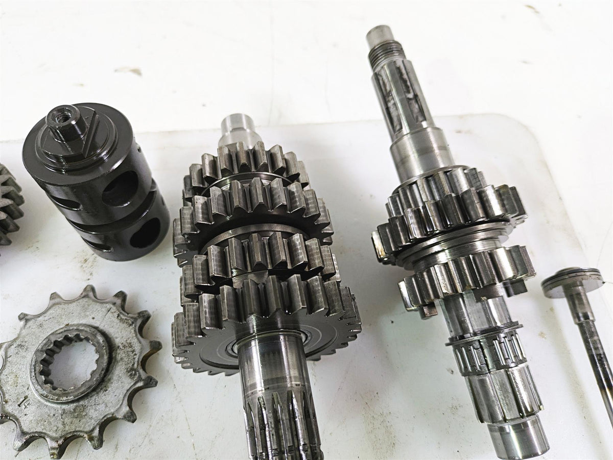 1998 KTM 380 SX MX Transmission Gears Shift Drum Lever Forks 54633003400 54633002500 {{ shop.shopifyCountryName }} - Mototech271