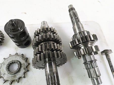 1998 KTM 380 SX MX Transmission Gears Shift Drum Lever Forks 54633003400 54633002500 {{ shop.shopifyCountryName }} - Mototech271