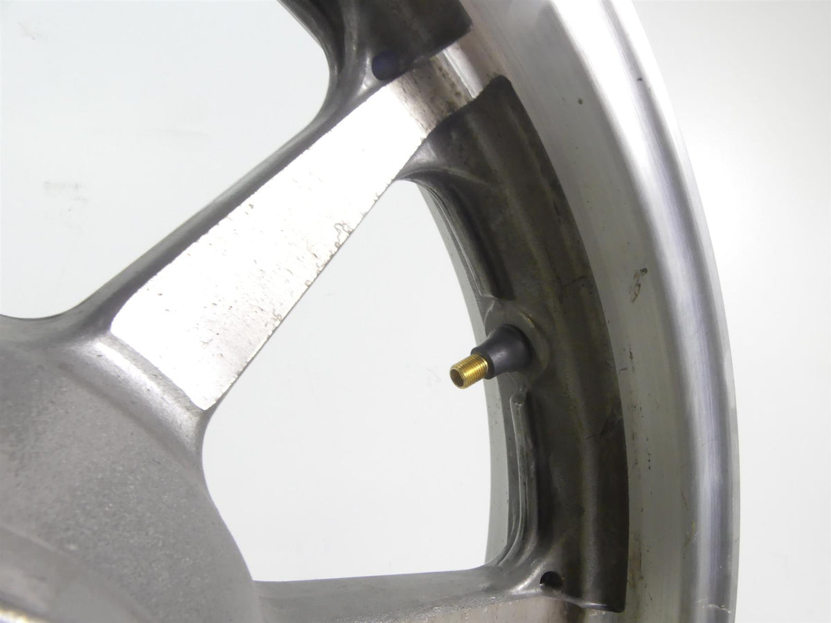 2007 Yamaha XVS1300 V-Star Straight Front Wheel Rim 16x3 5KS-25168-00-MA {{ shop.shopifyCountryName }} - Mototech271