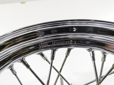 2008 Harley FLSTC Softail Heritage Straight 16x3 Front Spoke Wheel Rim 41508-08 {{ shop.shopifyCountryName }} - Mototech271
