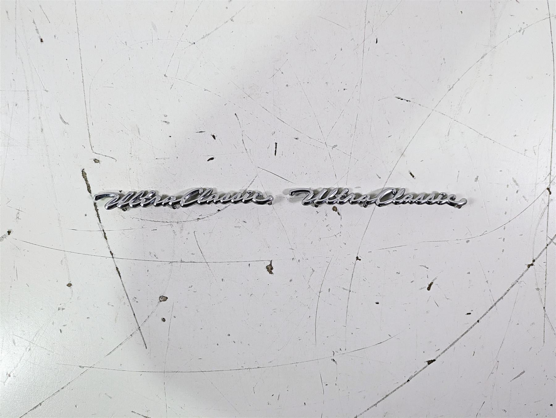 2003 Harley Touring FLHTCUI E-Glide 100th Front Fender Emblem Set 59236-97A {{ shop.shopifyCountryName }} - Mototech271
