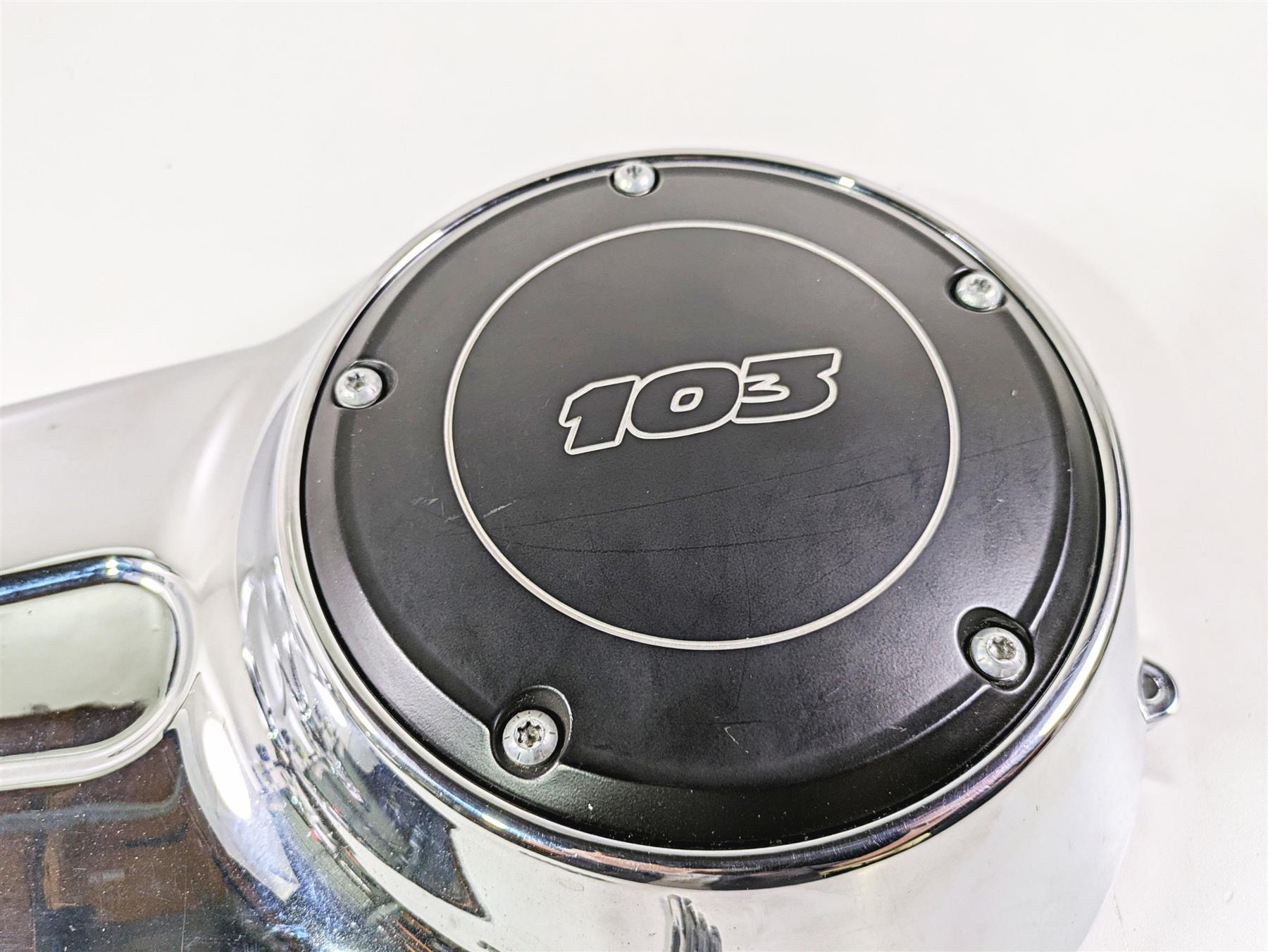 2014 Harley FXDL Dyna Low Rider Outer Primary Drive Clutch Cover Mid 60761-06A {{ shop.shopifyCountryName }} - Mototech271