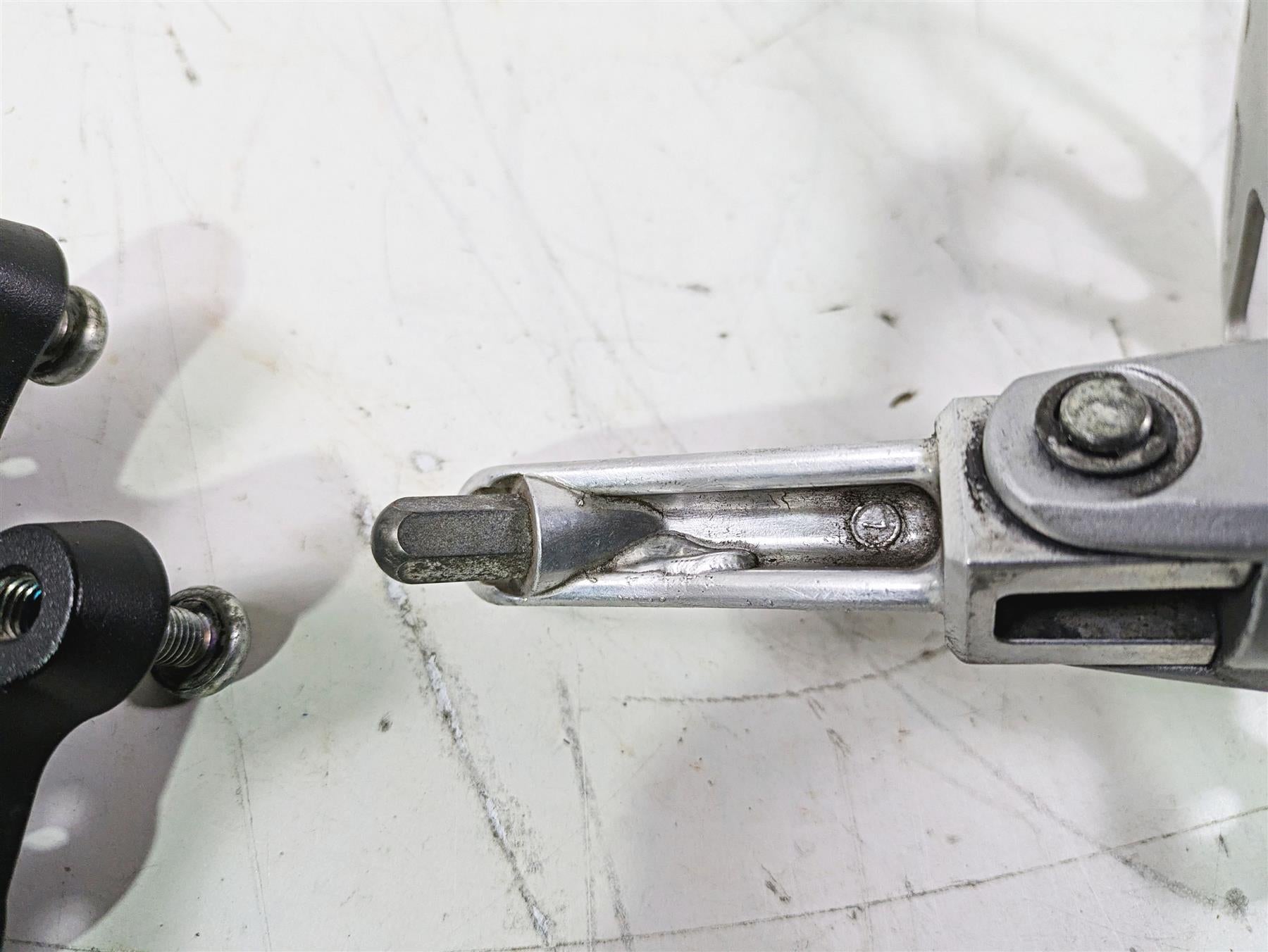 2016 Suzuki GSXR1000 Left Front Rider Driver Foot Peg & Mount 43521-47H20 {{ shop.shopifyCountryName }} - Mototech271