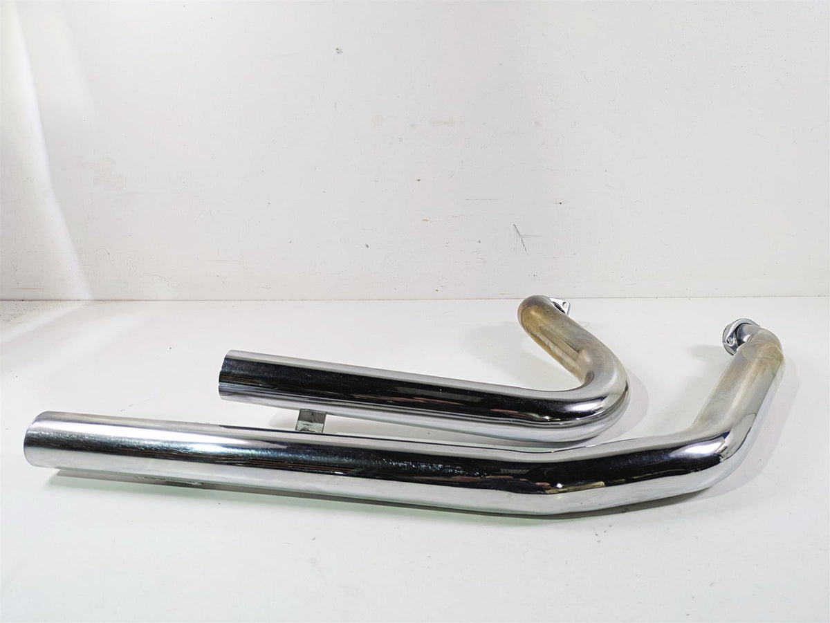 2008 Ultima Motorcycles Fat Bastard Straight Chrome Pipe Exhaust System {{ shop.shopifyCountryName }} - Mototech271