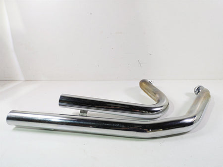 2008 Ultima Motorcycles Fat Bastard Straight Chrome Pipe Exhaust System {{ shop.shopifyCountryName }} - Mototech271