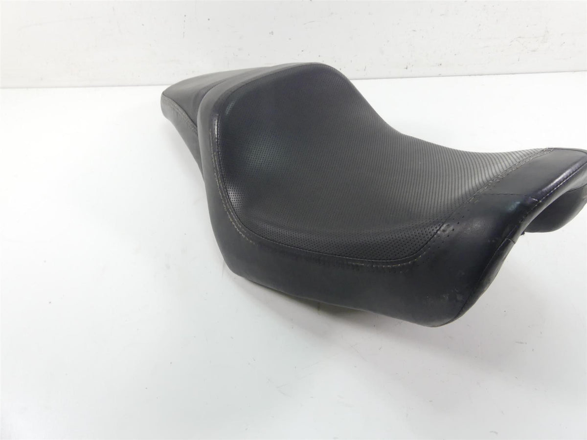 2014 Harley FXDF Dyna Fat Bob Rider Driver Dual Seat Saddle - Read 52000117 {{ shop.shopifyCountryName }} - Mototech271