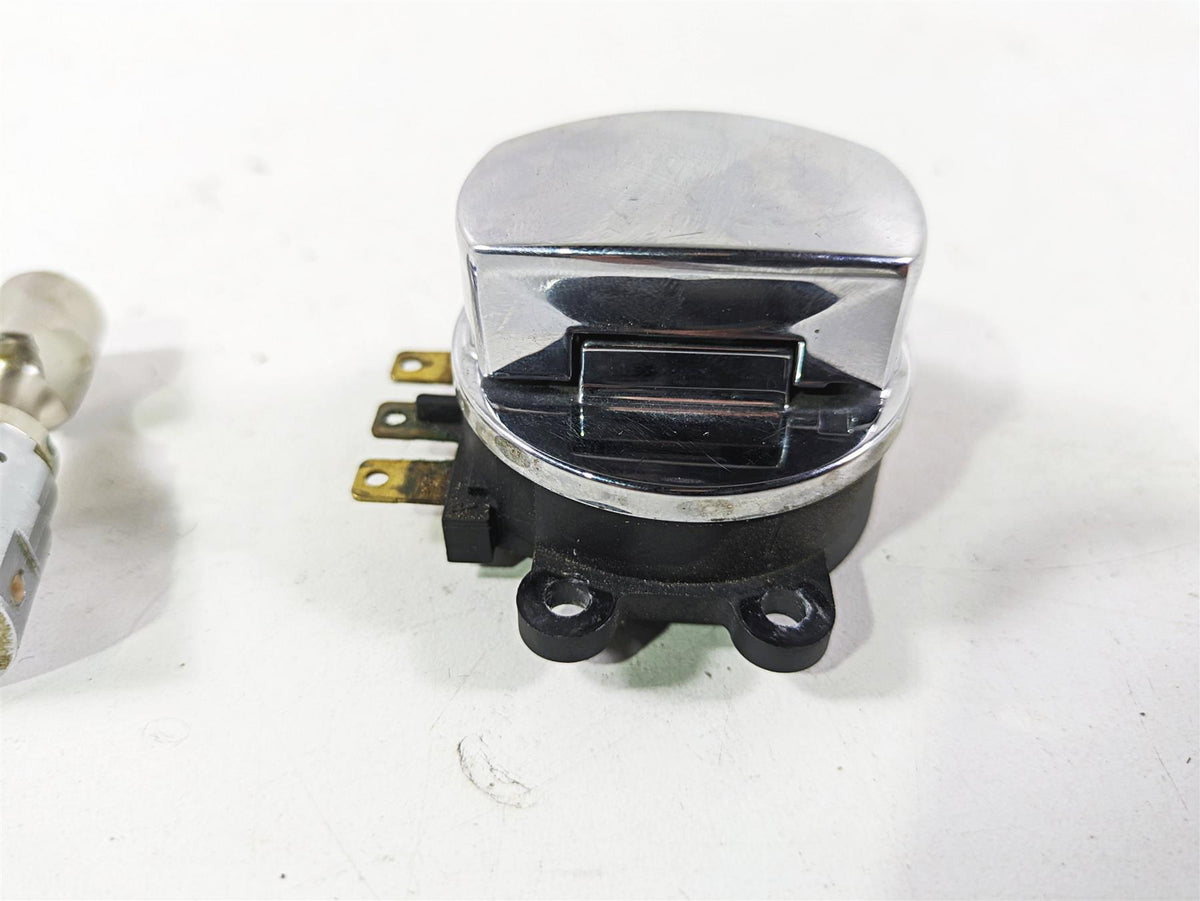 2003 Harley FLSTC Softail Heritage 100th Ignition Switch Key Lock Set 71450-04 {{ shop.shopifyCountryName }} - Mototech271