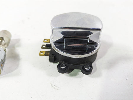 2003 Harley FLSTC Softail Heritage 100th Ignition Switch Key Lock Set 71450-04 {{ shop.shopifyCountryName }} - Mototech271
