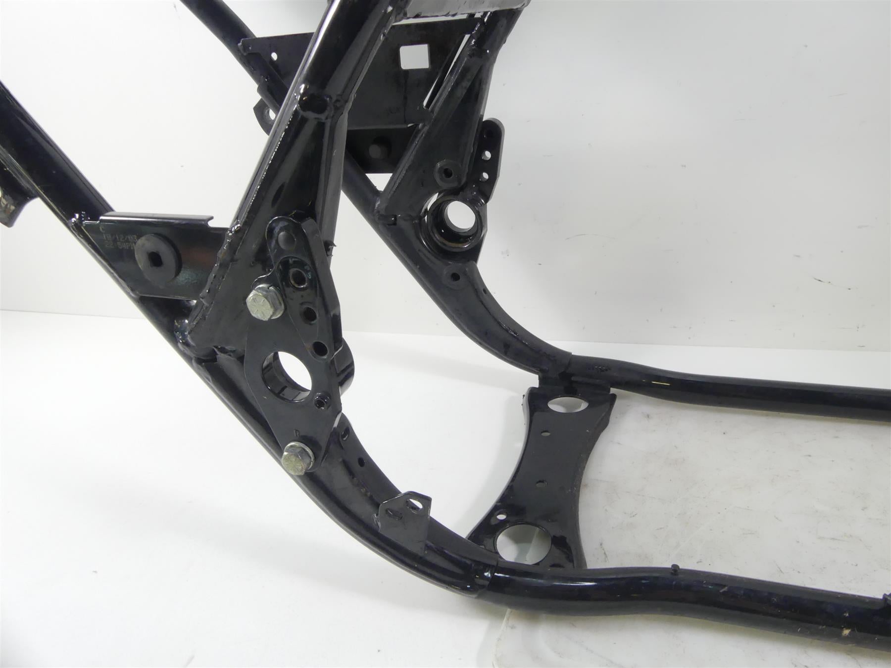 2004 Harley FLHTC SE CVO Electra Glide Straight Main Frame Chassis + Mississippi Junk Title - 47900-02A {{ shop.shopifyCountryName }} - Mototech271