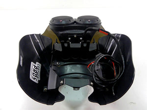 2014 Harley Dyna FXDB Street Bob Front Fairing Windshield Rockford Speaker