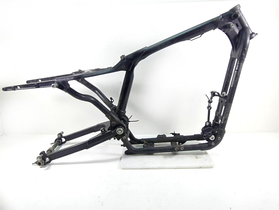 2017 Harley XL1200 CX Sportster Roadster Straight Main Frame & Swingarm With Clean California Title 47000114 {{ shop.shopifyCountryName }} - Mototech271
