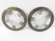 Load image into Gallery viewer, 2016 Harley Touring FLHTP Electra Glide Front Brake Rotor Set 7K 41500017 | Mototech271
