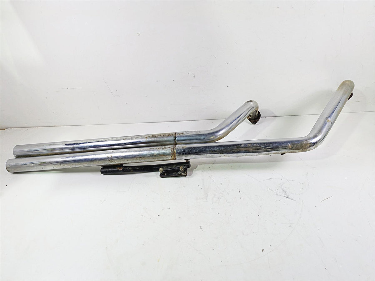 2000 Honda VT1100 Shadow Sabre Cobra Long Exhaust Pipe System {{ shop.shopifyCountryName }} - Mototech271